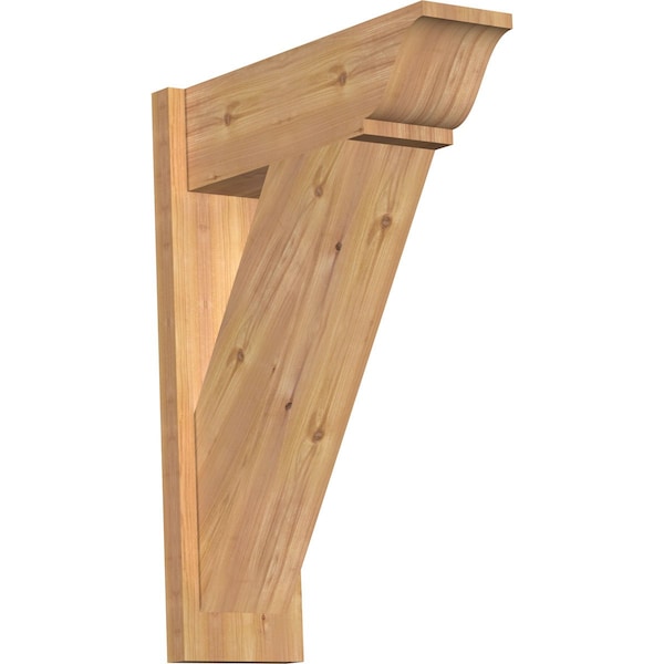 Ekena Millwork Traditional Smooth Traditional Outlooker, Western Red Cedar, 7 1/2"W x 22"D x 30"H OUT08X22X30TRA01SWR - main
